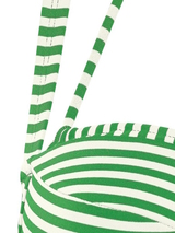 Marlies Dekkers Bademode Holi Vintage grün/weiß gemoldefer bikini bh