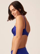 Naturana Minimizer violett/print ohne bügel bh