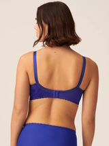 Naturana Minimizer violett/print ohne bügel bh
