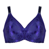 Naturana Minimizer violett/print ohne bügel bh