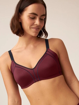 Naturana Minimizer weinrot ohne bügel bh