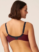 Naturana Minimizer weinrot ohne bügel bh