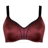 Naturana Minimizer weinrot ohne bügel bh