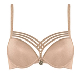 Marlies Dekkers Dame de Paris gold-glitzer push up bh