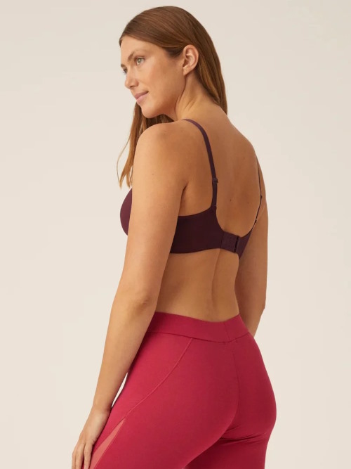 Naturana Side smoother weinrot ohne bügel bh