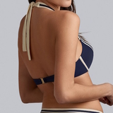 Marlies Dekkers Bademode Sailor Mary navy-blau/elfenbein push up bikini bh