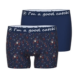 Ein Fisch namens Fred Masks navy-blau/print boxershort