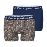 Ein Fisch namens Fred Record Covers navy-blau/print boxershort