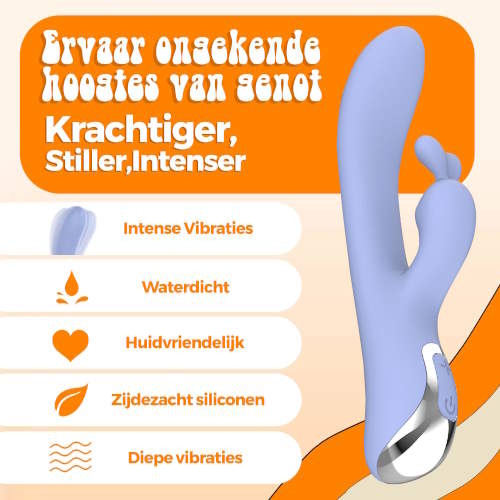 PureVibe LELA violett kaninchen vibrator