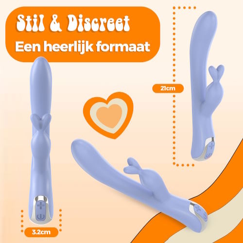 PureVibe LELA violett kaninchen vibrator