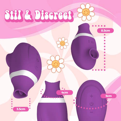 PureVibe Oral Air-Pulse Lover violett klitoris vibrator