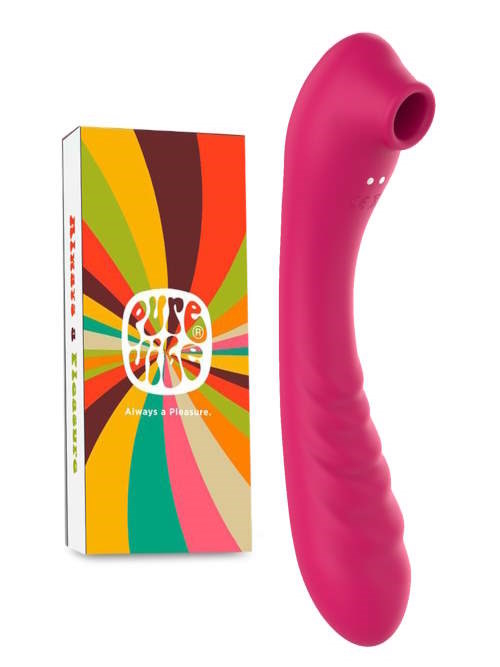 PureVibe Vibrating Air-Pulse Massager rosa klitoris vibrator