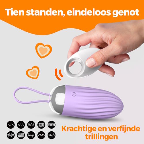 PureVibe JoyBullet violett vibrierende eier
