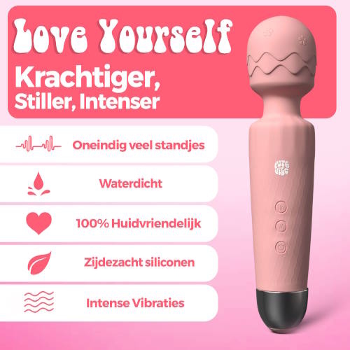 PureVibe SilkTouch pastellrosa stab vibrator