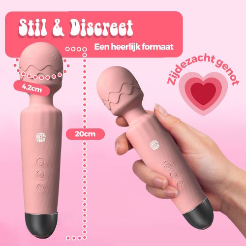 PureVibe SilkTouch pastellrosa stab vibrator
