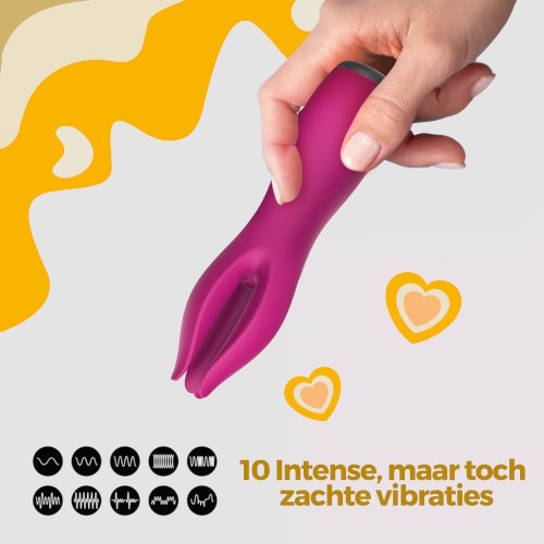 PureVibe Bliss Blossom violett stab vibrator