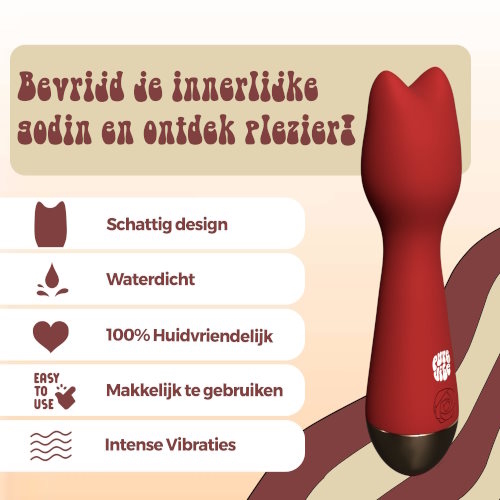 PureVibe Mini Kitty rot stab vibrator