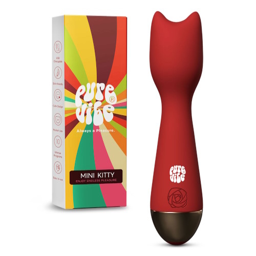PureVibe Mini Kitty rot stab vibrator