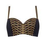 Marlies Dekkers Pirate Queen schwarz/gold vorgeformter bh