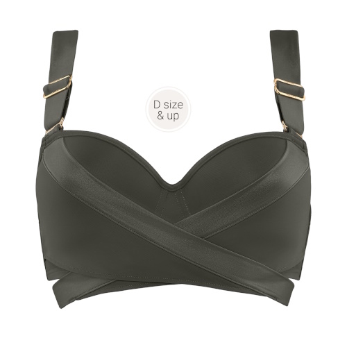 Marlies Dekkers Bademode Cache Coeur grün gemoldefer bikini bh