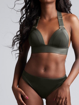 Marlies Dekkers Bademode Cache Coeur grün gemoldefer bikini bh