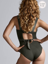 Marlies Dekkers Bademode Cache Coeur grün badeanzüge