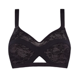 Marlies Dekkers Wing Power grau/schwarz ohne bügel bh