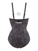 Marlies Dekkers Lioness of Britanny grau/schwarz korselett