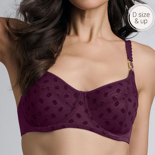 Marlies Dekkers Visage aubergine nicht geformter bh