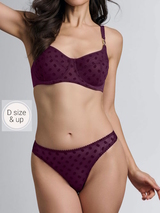 Marlies Dekkers Visage aubergine nicht geformter bh