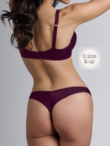 Marlies Dekkers Visage aubergine nicht geformter bh