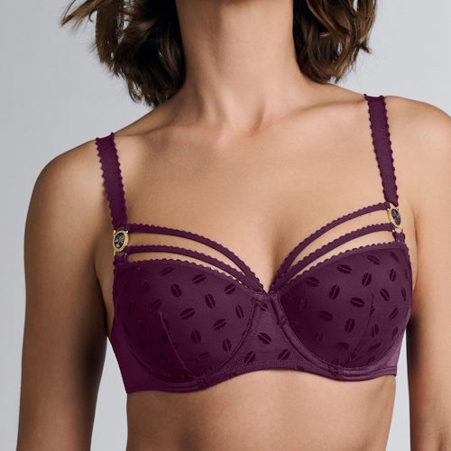 Marlies Dekkers Visage aubergine vorgeformter bh