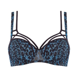 Marlies Dekkers Art Of Love blau/print vorgeformter bh
