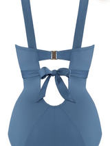 Marlies Dekkers Bademode Cache Coeur jeans blau badeanzüge