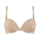 Marlies Dekkers Golden Caro elfenbein/print push up bh