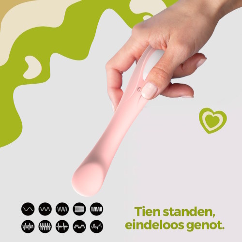 PureVibe PlayTime pastellrosa g-spot vibrator