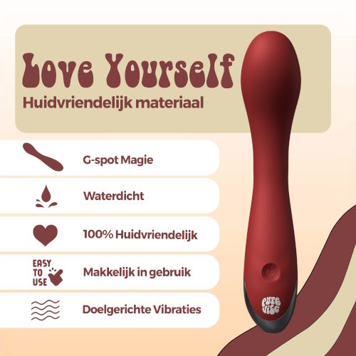 PureVibe Desire rot g-spot vibrator