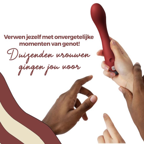 PureVibe Desire rot g-spot vibrator