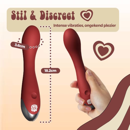 PureVibe Desire rot g-spot vibrator