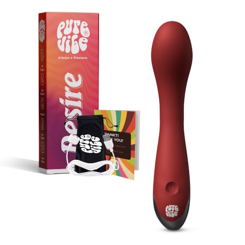 PureVibe Desire rot g-spot vibrator