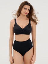 Lisca Jane schwarz hoher slip