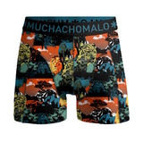 Muchachomalo Africa blau/print jungen boxershort