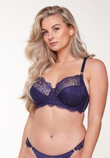LingaDore  Blue Ribbon navy-blau nicht geformter bh