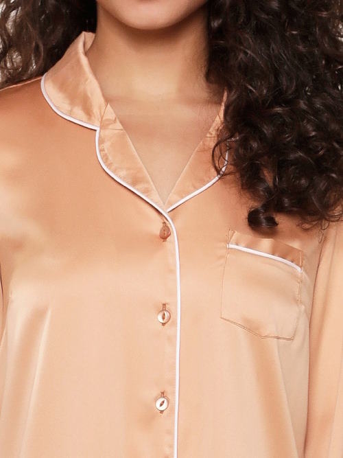 LingaDore Nacht Golden Sparkle sand nachtkleid