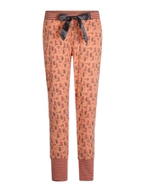 Charlie Choe T- Howdy orange/print pyjamahose