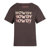Charlie Choe T- Howdy braun schlafshirt