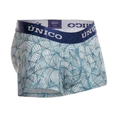 Mundo Unico Riguroso weiß/print sport trunk