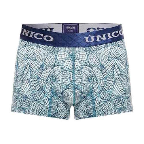 Mundo Unico Riguroso weiß/print sport trunk