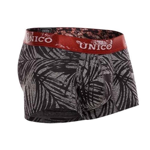 Mundo Unico Enramado grau/print sport trunk