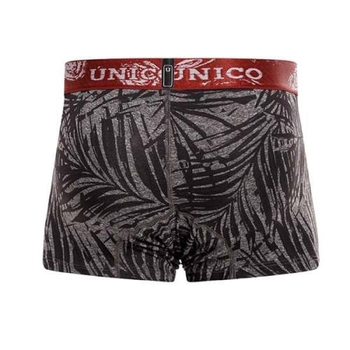 Mundo Unico Enramado grau/print sport trunk
